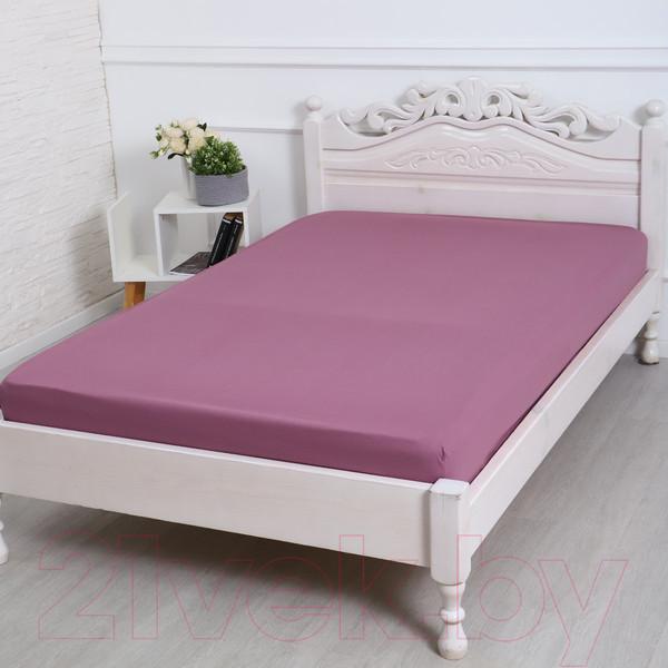 Изображение товара Простыня Атра 140x200x20 / 10416914 (клюква в сахаре)