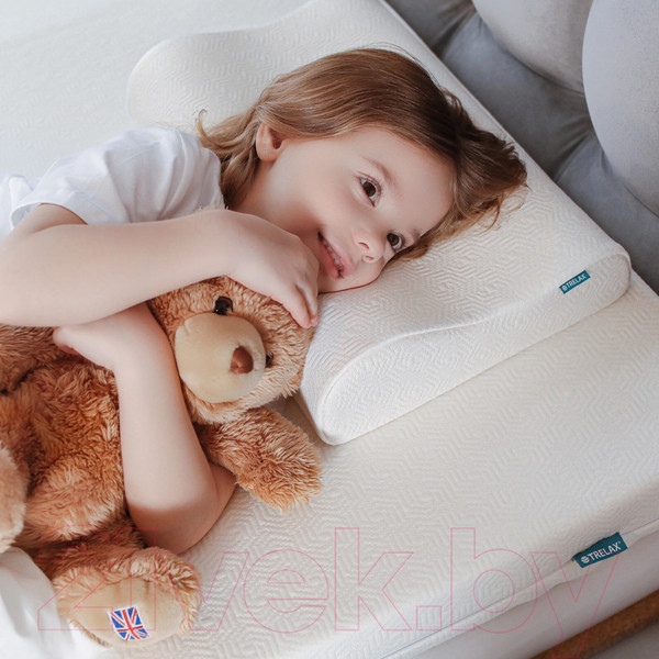 Изображение товара Ортопедическая подушка Trelax Respecta Baby / П35 (молочный)