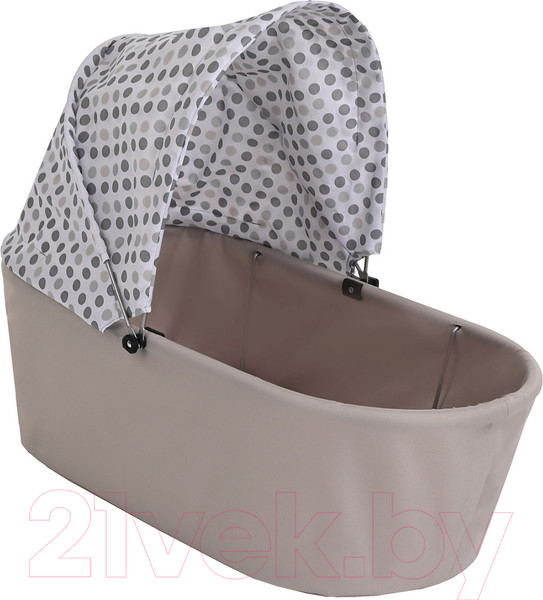 Изображение товара Коляска для куклы Pituso 9325B (серый/горошек)