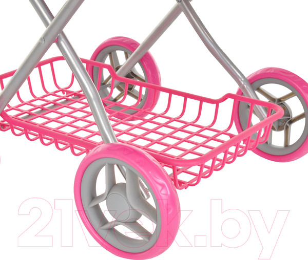 Изображение товара Коляска для куклы Pituso Бабочки / 9325B (розовый)