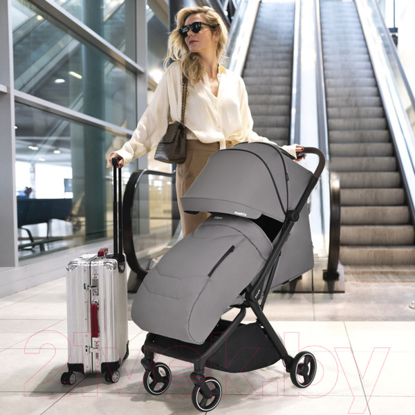Изображение товара Детская прогулочная коляска Pituso Matrix / A19 (графит)