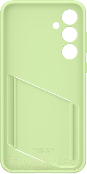 Изображение товара Чехол-накладка Samsung Card Slot Case для Galaxy A35 / EF-OA356TMEGRU (лайм)