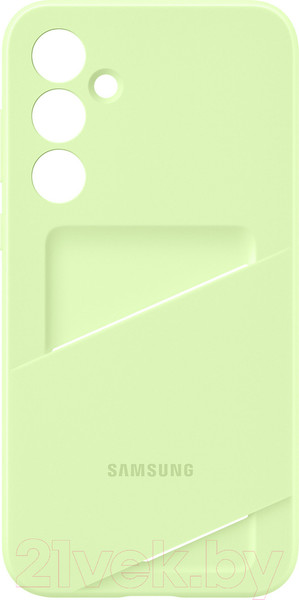 Изображение товара Чехол-накладка Samsung Card Slot Case для Galaxy A35 / EF-OA356TMEGRU (лайм)