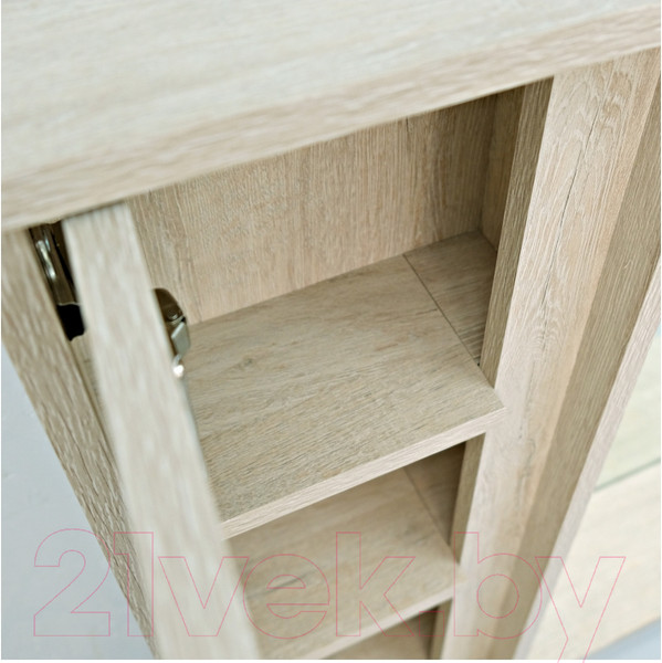 Изображение товара Шкаф с зеркалом для ванной Doratiz Мальта 70 L / 2711.154 (пикар)