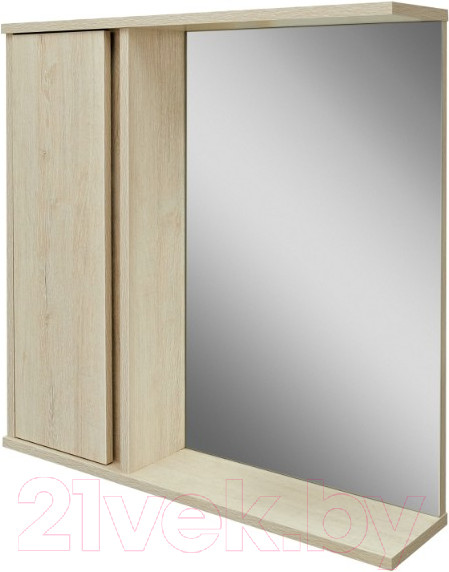 Изображение товара Шкаф с зеркалом для ванной Doratiz Мальта 70 L / 2711.154 (пикар)