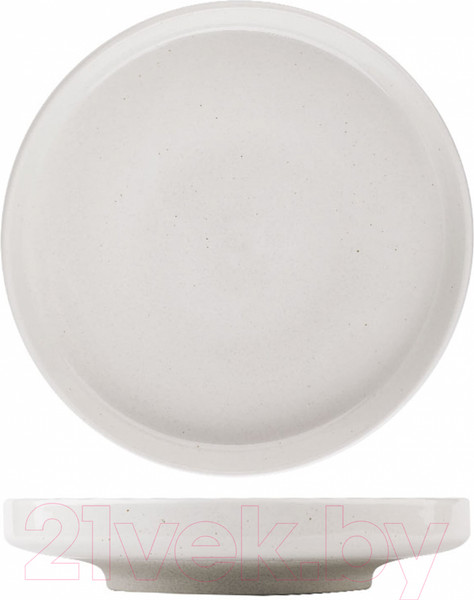 Изображение товара Блюдо AksHome Stone Clay 22x4.5см (белый)