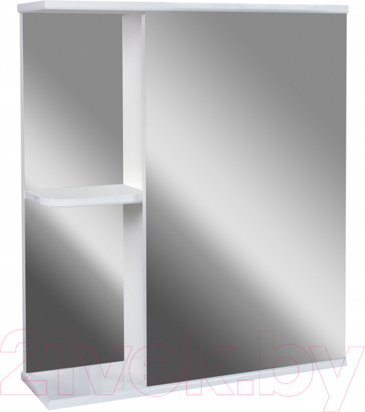 Изображение товара Шкаф с зеркалом для ванной Doratiz Венеция 60 R / 2712.210 (белый)
