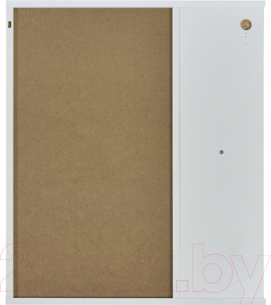 Изображение товара Шкаф с зеркалом для ванной Doratiz Венеция 60 R / 2712.210 (белый)