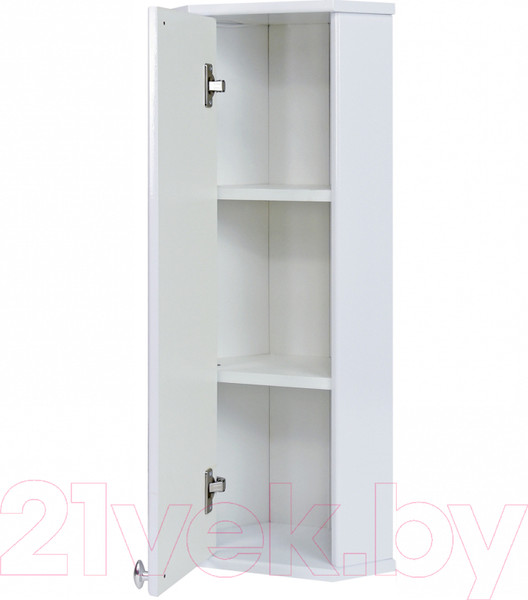 Изображение товара Шкаф с зеркалом для ванной Doratiz Вена 25 L / 2712.260 (белый)