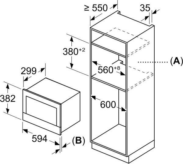 Изображение товара Микроволновая печь Bosch BFR9221B1