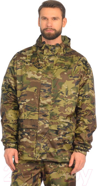 Изображение товара Костюм для охоты и рыбалки Huntsman Шторм Таффета PVC Мультикам (48-50/176)