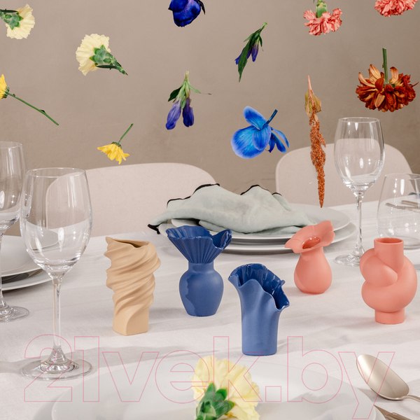 Изображение товара Ваза Rosenthal Mini Vases Sixty&Twelve Asym Midnight / 13577-426326-26009