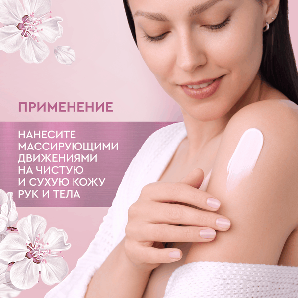 Изображение товара Крем для тела Бархатные ручки Питание Крем-масло для рук и тела (300мл)
