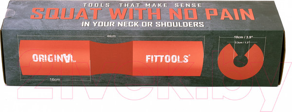 Изображение товара Накладка на гриф штанги Original FitTools FT-BARPAD-02