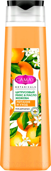 Изображение товара Гель для душа Camay Цитрусовый микс и масло жожоба (400мл)
