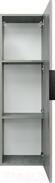 Изображение товара Шкаф-полупенал для ванной Doratiz Родос 36 / 2712.399 (метрополитан грей,подвесная)