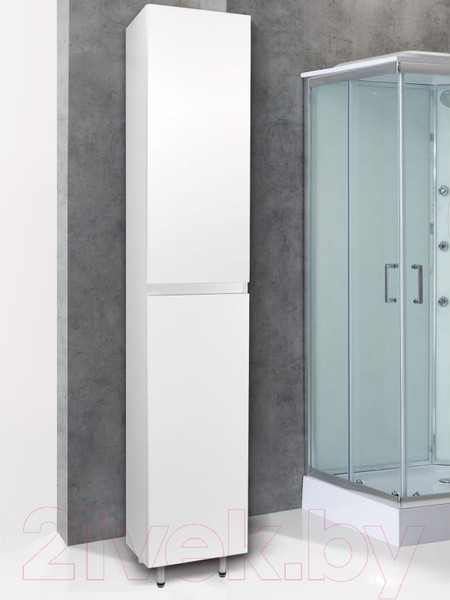 Изображение товара Шкаф-пенал для ванной Doratiz Аква 36 / 2712.396 (белый, напольный)