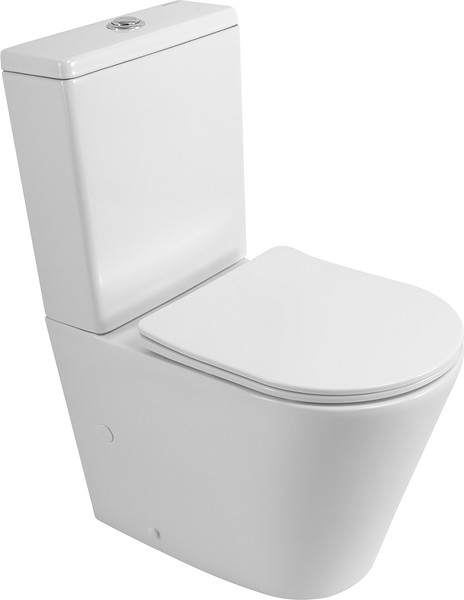 Изображение товара Чаша унитаза напольного BelBagno BB2149CPR/SC (с сиденьем)