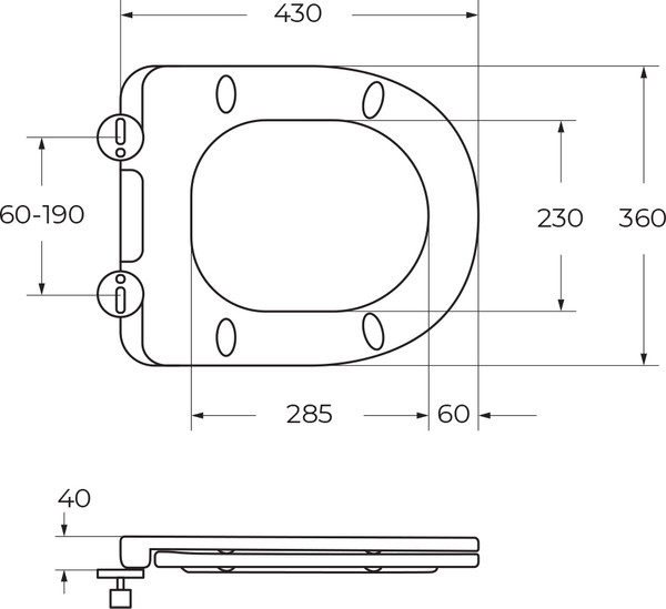 Изображение товара Чаша унитаза напольного BelBagno BB2149CPR/SC (с сиденьем)