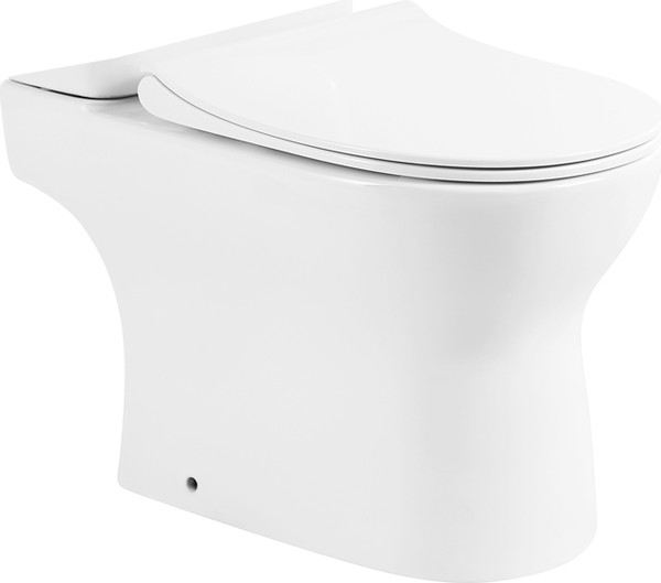 Изображение товара Чаша унитаза напольного BelBagno BB130CPR/SC (с сиденьем)