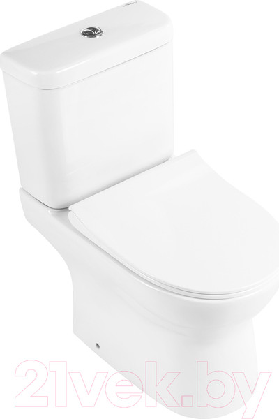 Изображение товара Чаша унитаза напольного BelBagno BB130CPR/SC (с сиденьем)