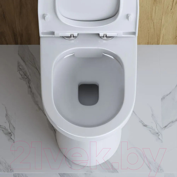 Изображение товара Чаша унитаза напольного BelBagno BB130CPR/SC (с сиденьем)