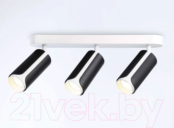 Изображение товара Спот Ambrella Techno Spot TN51605/3 BK/WH (черный/белый)