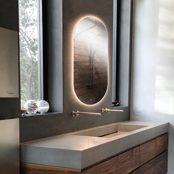 Изображение товара Зеркало Doratiz Лайт 100x50 / 2611.005 (сенсорный выключатель)