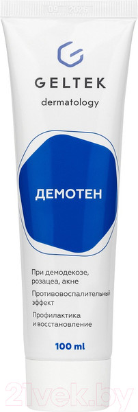 Изображение товара Гель для лица Geltek Демотен (100мл)