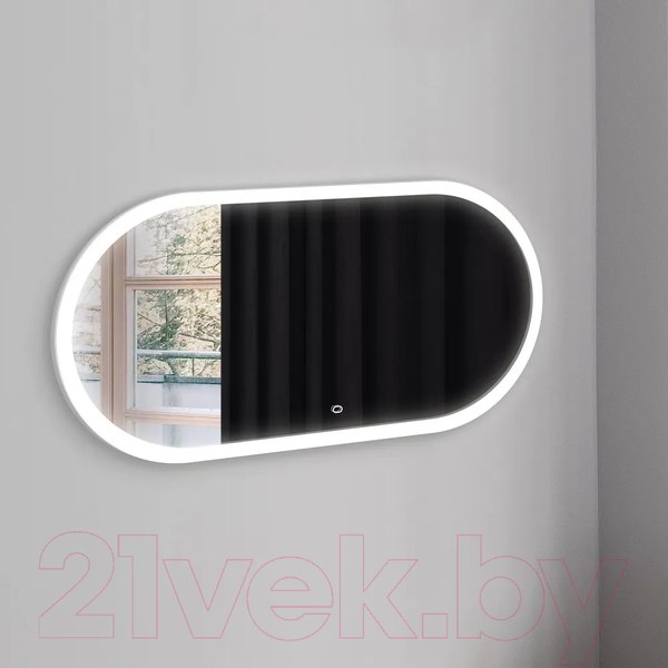 Изображение товара Зеркало Doratiz Скарлетт 120x60 / 2711.939 (сенсорный выключатель, с подсветкой, теплый холодный свет)