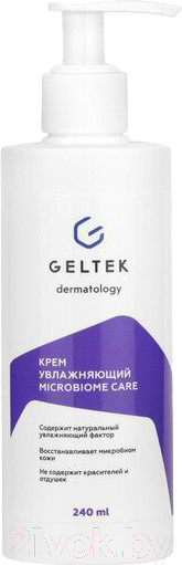 Изображение товара Крем для тела Geltek Microbiome Care увлажняющий (240мл)