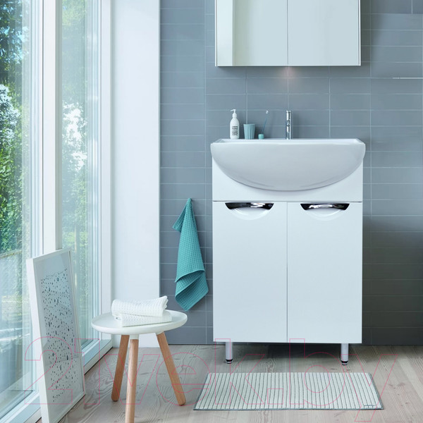 Изображение товара Тумба под умывальник Doratiz Афина 55 / 9912.473 (белый)