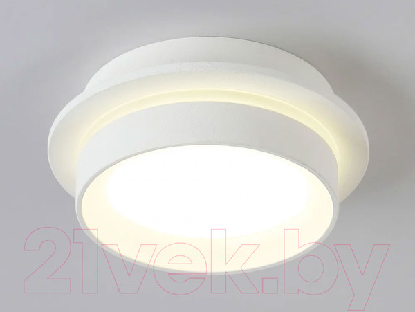 Изображение товара Точечный светильник Ambrella TN5383 SWH/FR (белый песок/белый матовый)