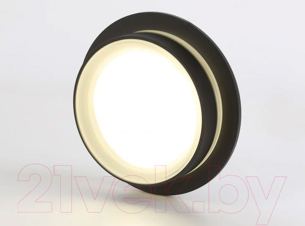 Изображение товара Точечный светильник Ambrella TN5385 SBK/FR (черный песок/белый матовый)