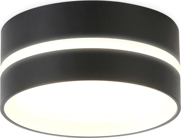 Изображение товара Точечный светильник Ambrella TN5389 SBK/FR (черный песок/белый матовый)