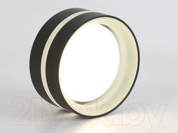 Изображение товара Точечный светильник Ambrella TN5421 SBK/FR (черный песок/белый матовый)