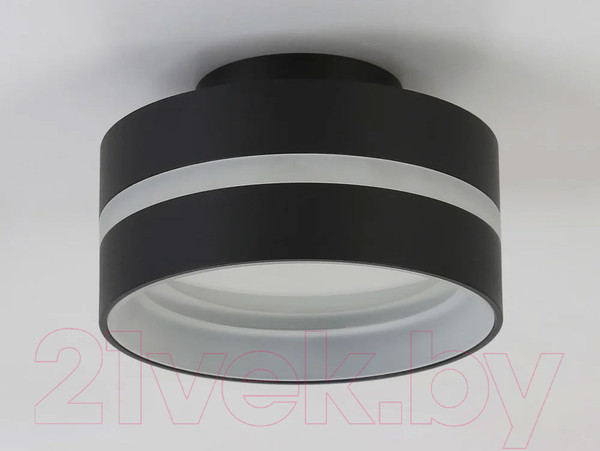 Изображение товара Точечный светильник Ambrella TN5421 SBK/FR (черный песок/белый матовый)