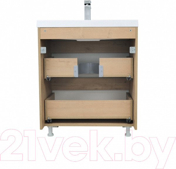 Изображение товара Тумба под умывальник Doratiz Фьорд 70 / 9908.185 (дуб бунратти/цемент)