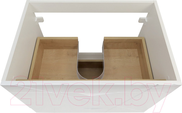 Изображение товара Тумба под умывальник Doratiz Фьорд 70 / 9908.186 (дуб бунратти/белый)