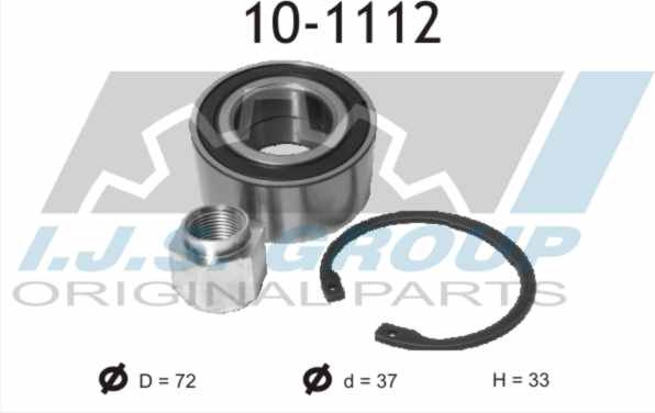 Изображение товара Подшипник ступичный IJS 10-1112