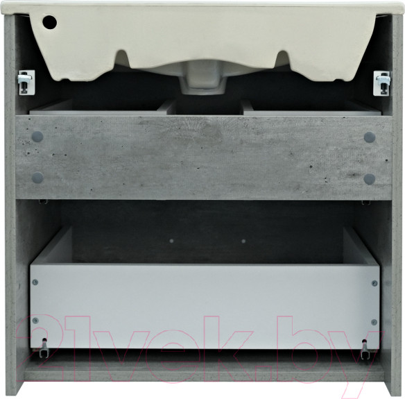 Изображение товара Тумба под умывальник Doratiz Родос 60 / 9908.180 (метрополитан грей)