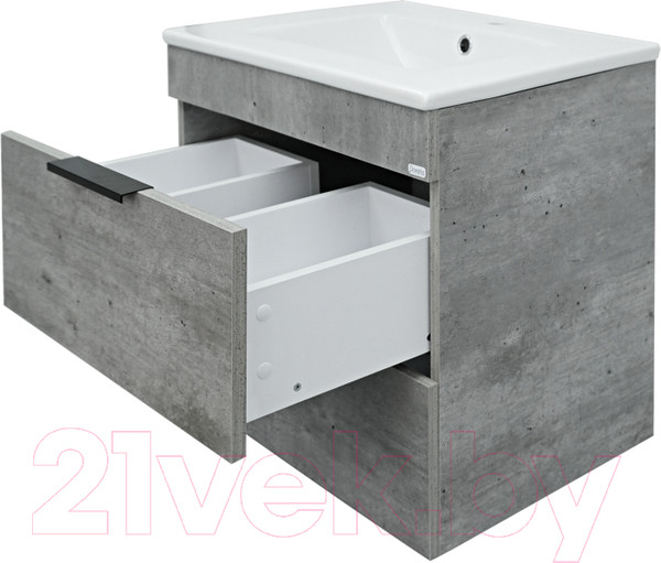 Изображение товара Тумба под умывальник Doratiz Родос 60 / 9908.180 (метрополитан грей)