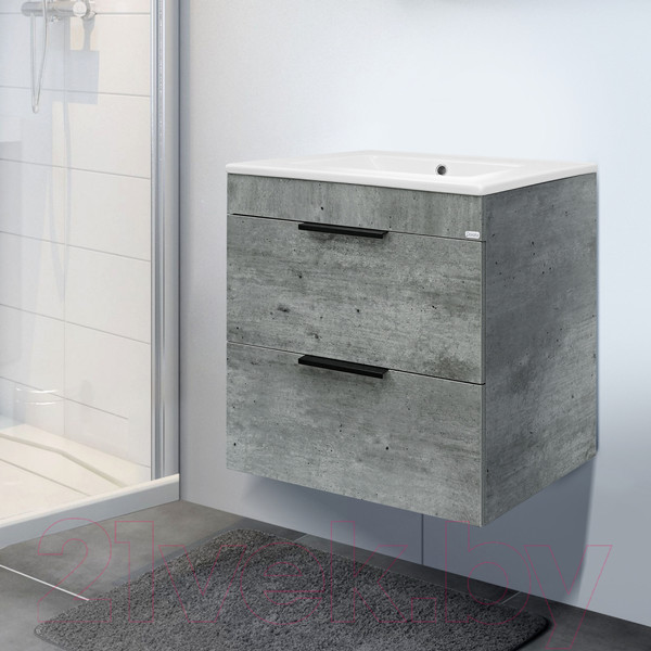 Изображение товара Тумба под умывальник Doratiz Родос 60 / 9908.180 (метрополитан грей)