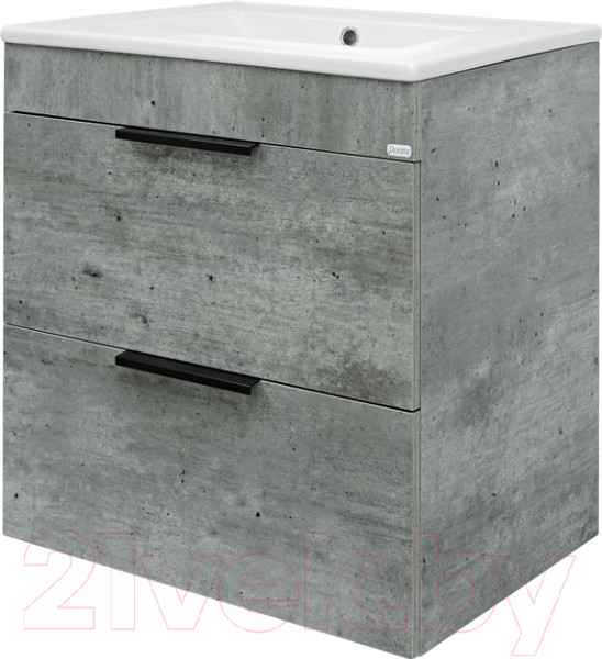 Изображение товара Тумба под умывальник Doratiz Родос 60 / 9908.180 (метрополитан грей)