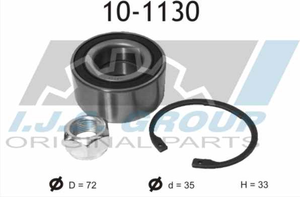 Изображение товара Подшипник ступичный IJS 10-1130