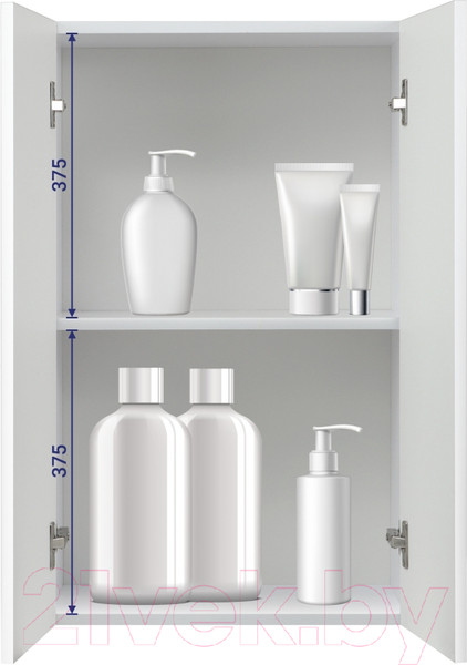 Изображение товара Шкаф для ванной Doratiz Афина 50 / 2712.395 (белый)