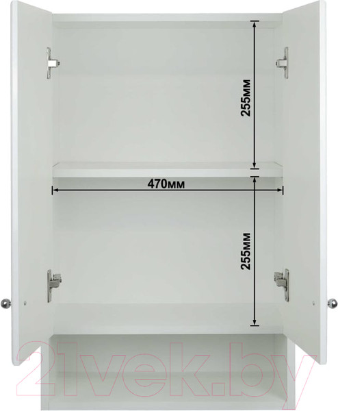 Изображение товара Шкаф для ванной Doratiz Марго 50 / 2712.270 (белый)