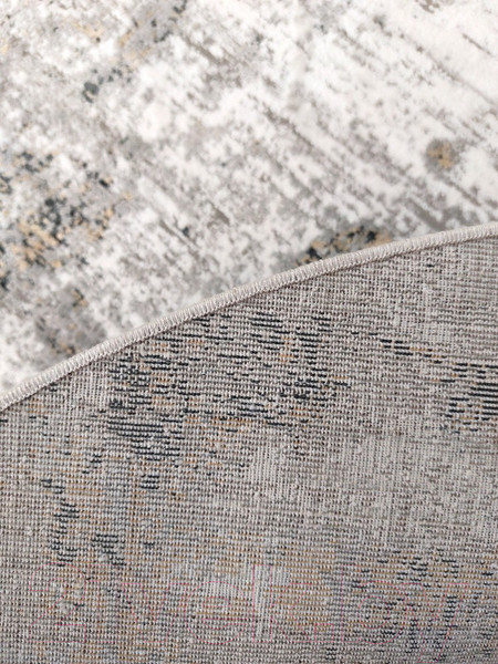 Изображение товара Коврик Milat Leda B007A-CREAM-ANTHRACITE-OVAL (0.8x1.5)