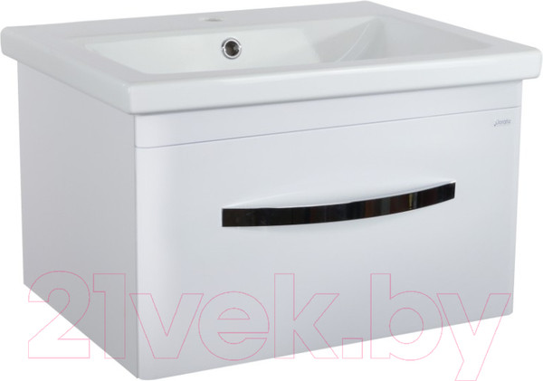 Изображение товара Тумба под умывальник Doratiz Экватор 60 / 9912.807 (белый)