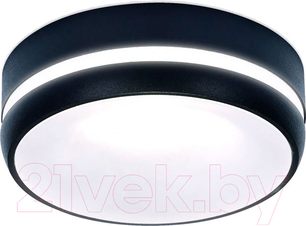 Изображение товара Точечный светильник Ambrella TN3335 SBK/FR (черный песок/белый матовый)